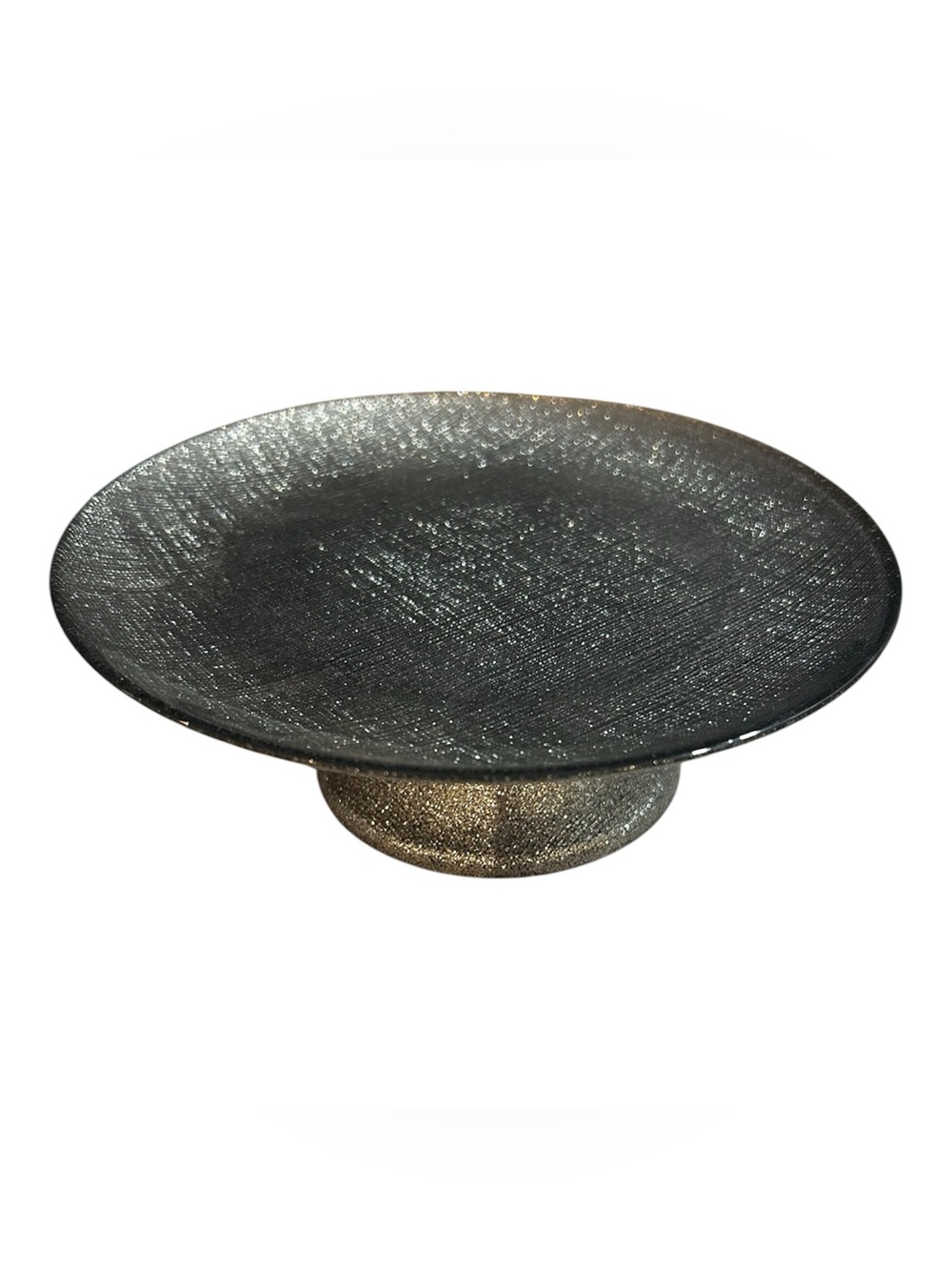 Metallic silver Decorative Pedestal